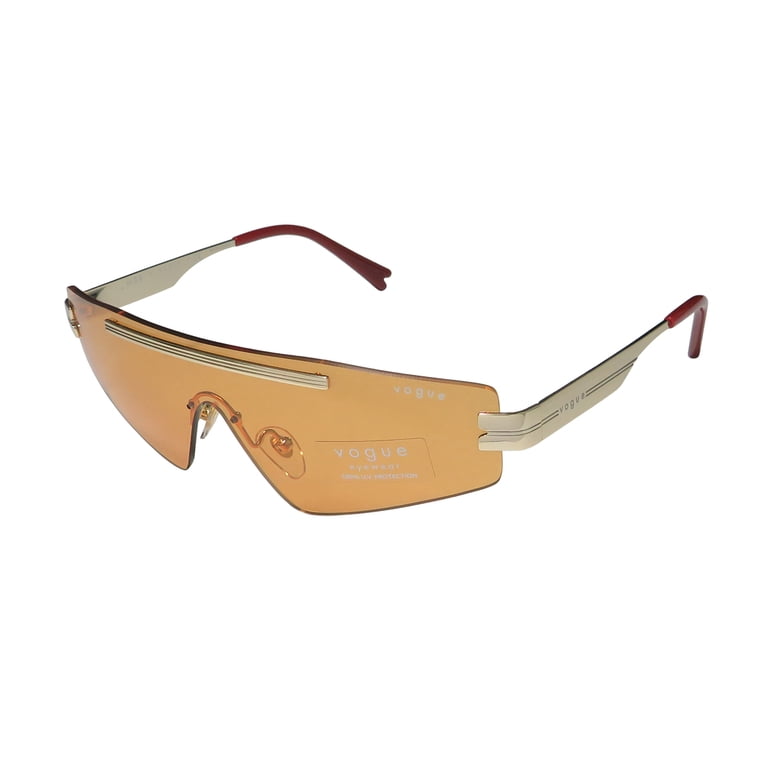 NEW VOGUE 4165S MENS/WOMENS WRAP RIMLESS GRADIENT GOLD / RED  display picture 3
