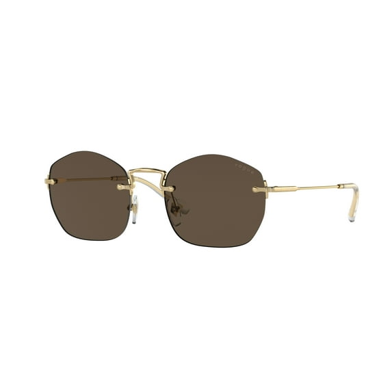 Sunglasses Vogue VO 4216 S 280/73 Brushed Gold Dark Brown