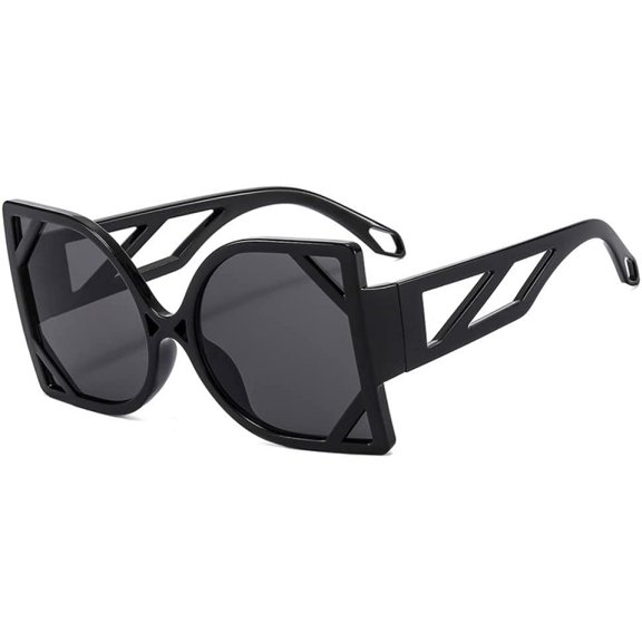 Sunglasses Women Big Frame Sun Glasses for Female Irregular Sunglass UV400