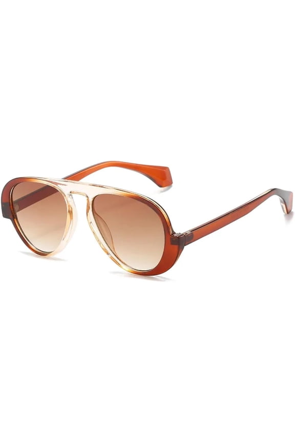 Sunglasses Women Shades Retro Classic Vintage Men Sun Glasses Female Uv400( Tea ,one)