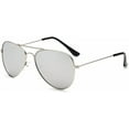 thumbnail image 1 of Sunglasses Women designer metal Reflective Sun Glasses Men Mirror oculos de sol, 1 of 6