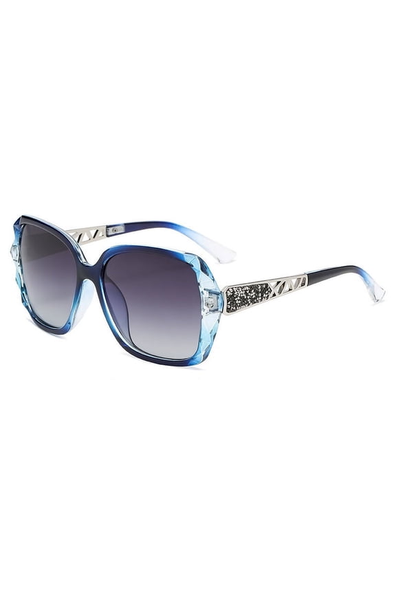 Sunglasses Womens Ladies Polarised Retro Sun Glasses Big Frame Oversized Shades UV Protection