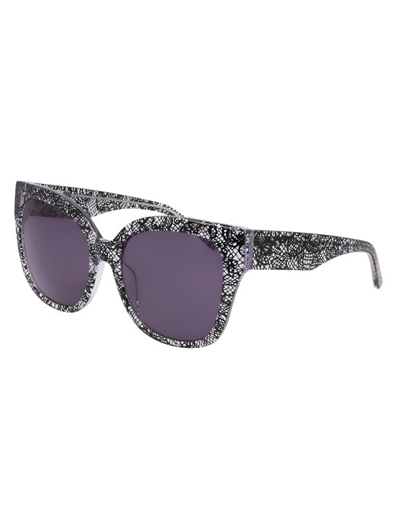 BB7248 011 56mm Butterfly Sunglasses Women's Jet Lace