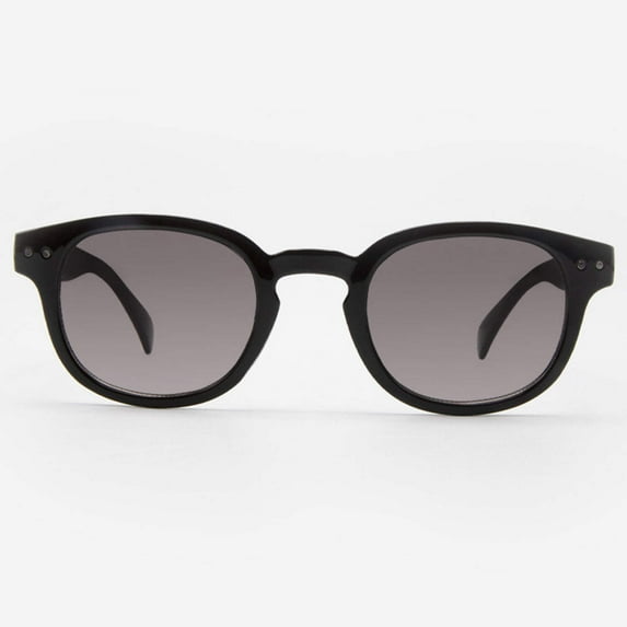 Sunglasses for Men and Women Trendy and Cool Sun Glasses, Retro Vintage Round Shades Lucca in Black