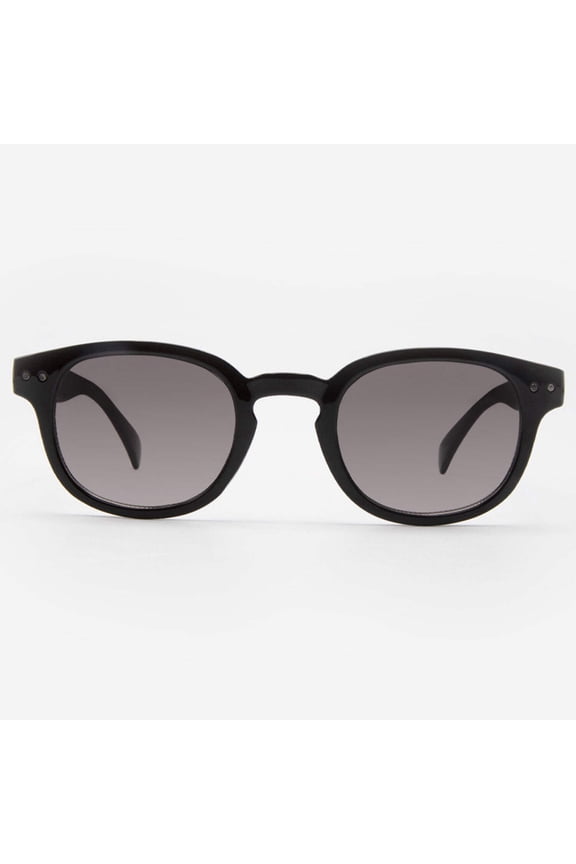 Sunglasses for Men and Women Trendy and Cool Sun Glasses, Retro Vintage Round Shades Lucca in Black