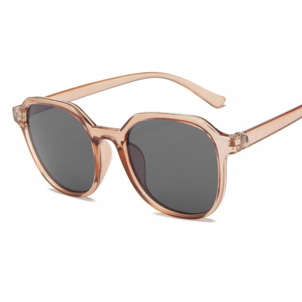 Sunglasses for Women Classic Square Polarized Sunglasses UV400 Mirrored Glasses Oversized Vintage Shades - image 1 of 3