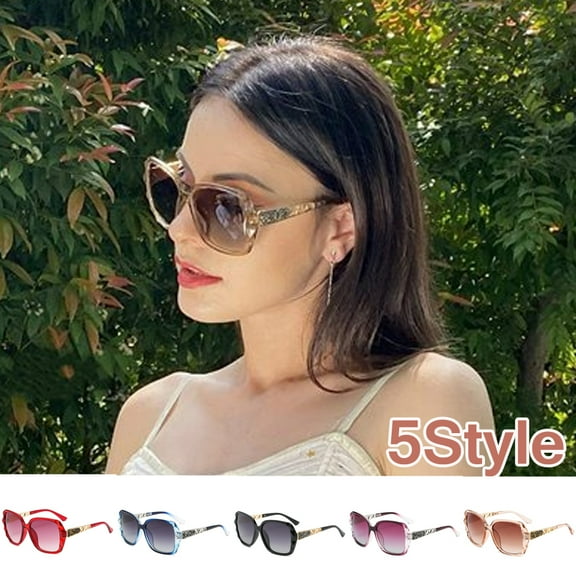 Sunglasses for Women, UV 400 Fashion Womens Sunglasses Large Frame Ladies Sunglasses Classic Oversized Sunglasses