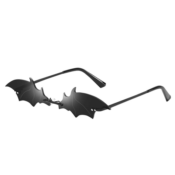 Sunglasses for and Women Fashion Funny Bat Shape Retro Eyewear Shades Vintage Irregular Unisex Protection Outdoors Sun Glasses