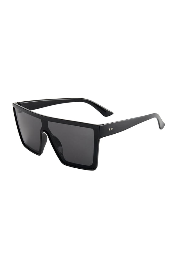 Sunglasses for and Women Fashion Shading Single Oversized Summer Lens Flat Protection Outdoors Sun Glasses