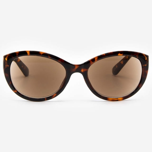Sunglasses with Readers for Women - Reader Sunglasses - Cat Eye Reading Sun Glasses with Built In Full Readers - Florence by VITENZI in Tortoise 2.25