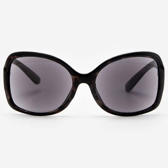 Sunglasses with Readers for Women - Reader Sunglasses - Oversized Reading Sun Glasses with Built In Full Readers - Ferrara by VITENZI in Green 2.25