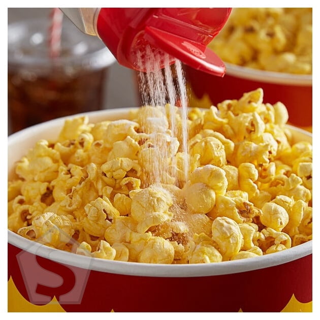 Sunglo 35 oz. White Popcorn Salt - 12/Case