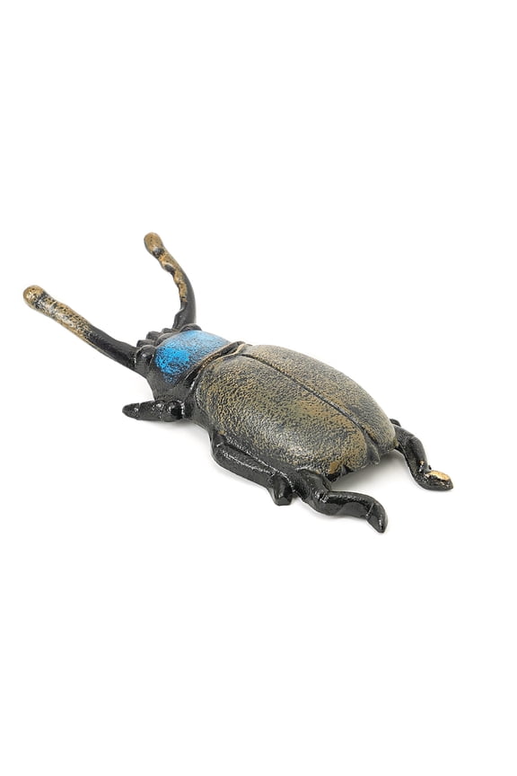 Cast Iron Beetle Statue Boot Jack, Vintage Shoe Horn, Cowboy Boot Remover Helper