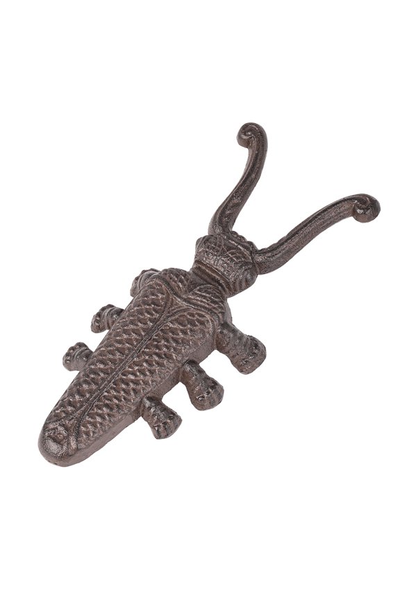 Cast Iron Longicorn Boot Jack,Heavy Duty Boot Puller,Vintage Shoe Remover for Garden Boots,Home & Garden Decor Statue