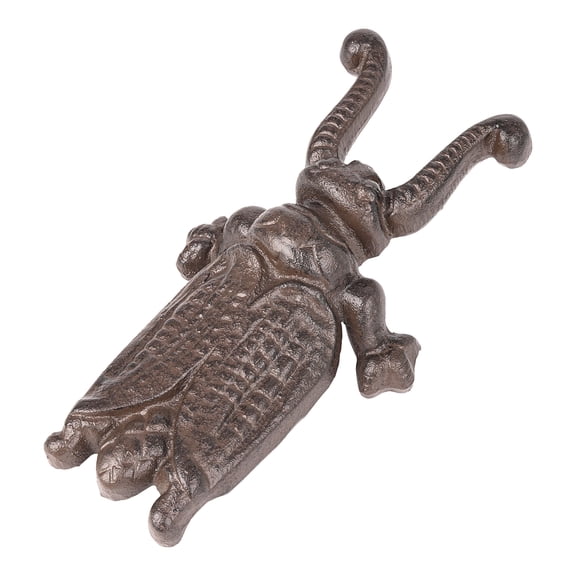 Sungmor Cast Iron Rhinoceros Beetle Boot Jack,Heavy Duty Boot Puller,Vintage Shoe Remover for Garden Boots,Home & Garden Decor Statue