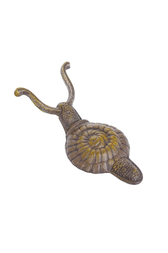 Cast Iron Snail Boot Jack, Vintage Heavy Duty Cowboy Boot Puller, Rustic Shoe Remover Take Off Helper, Home & Garden Decor Statue