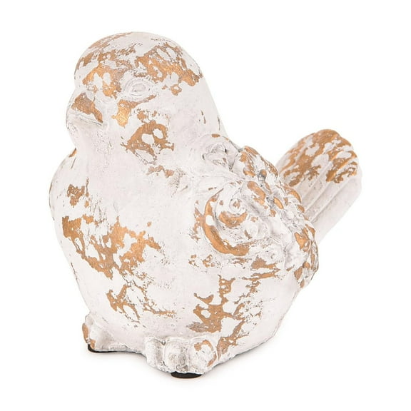 Sungmor Garden Bird Statue Outdoor Figurine, Cement Bird Sculpture for Patio Yard Lawn Ornament, Indoor Outdoor Large Stone Bird Decorations Statue, Funny Animal Sculpture Gardening Gift