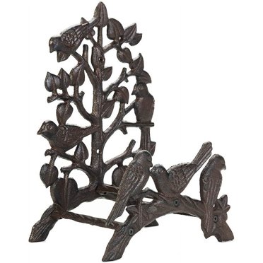 Sungmor Cast Iron Butterfly Hose Holder – Wall-Mounted Garden Decor