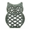 thumbnail image 1 of Sungmor Cast Iron Trivet - Rustproof Lovely Owl Shaped Black Trivet - Decorative Large Metal Trivet Stands Holder for Hot Pans Pots Dishes or Teapot - Great Home Kitchen Dinning Table Decor, 1 of 7