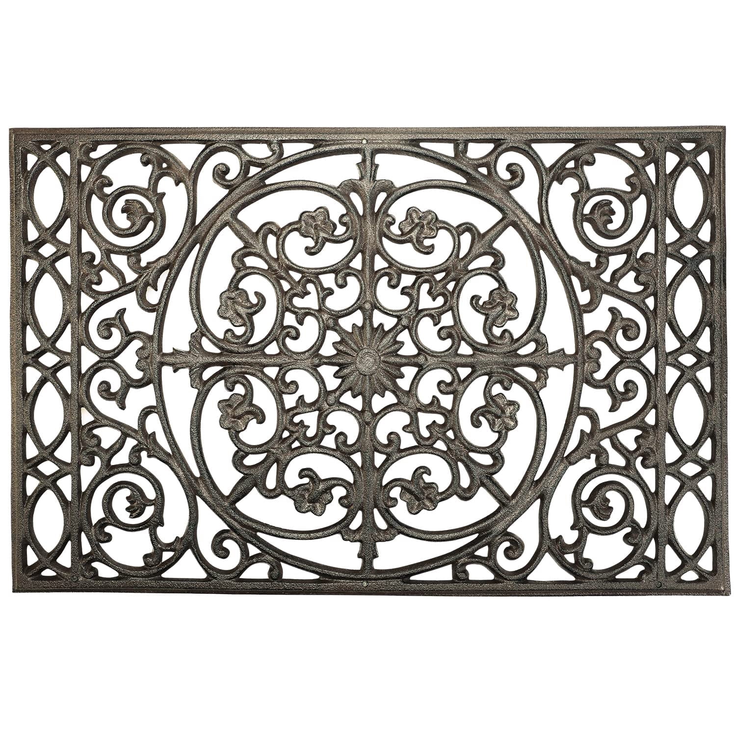 Sungmor Rectangle Cast Iron Doormat, 22
