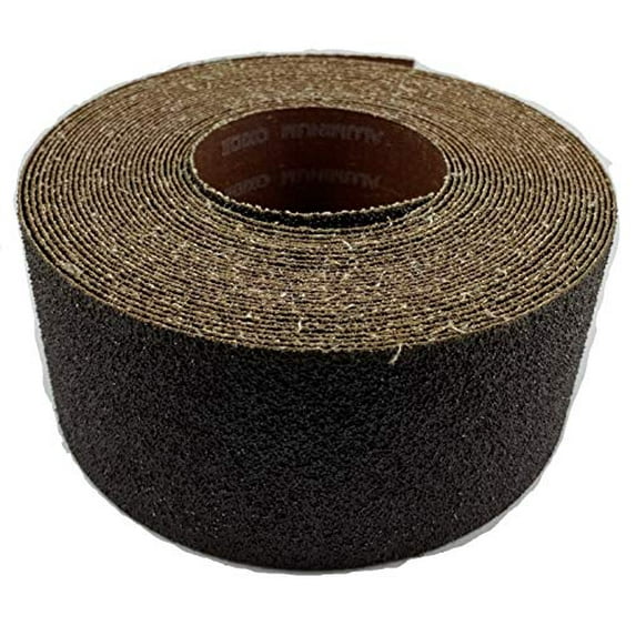 Sungold Abrasives 30516 Aluminum Oxide 80 Grit Rolls For Drum Sanders, 3" Wide by 35 Feet