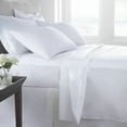 thumbnail image 1 of Sunham Haven 350 Thread Count 3 Pc. Sheet Set-Twin White, 1 of 6