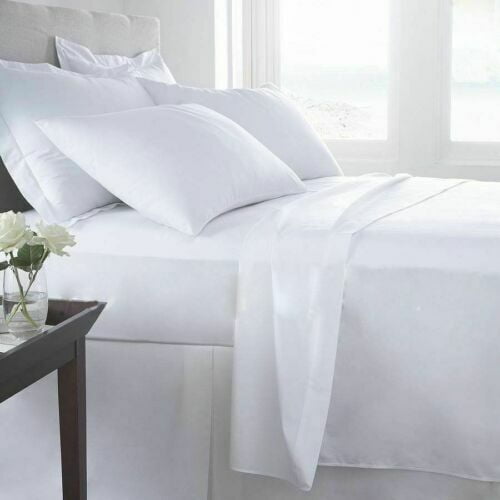 Sunham Haven 350 Thread Count 3 Pc. Sheet Set-Twin White