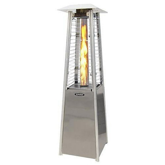 Sunheat PHSQSS-TT Tabletop Patio Heater with Decorative Variable Flame 11,000