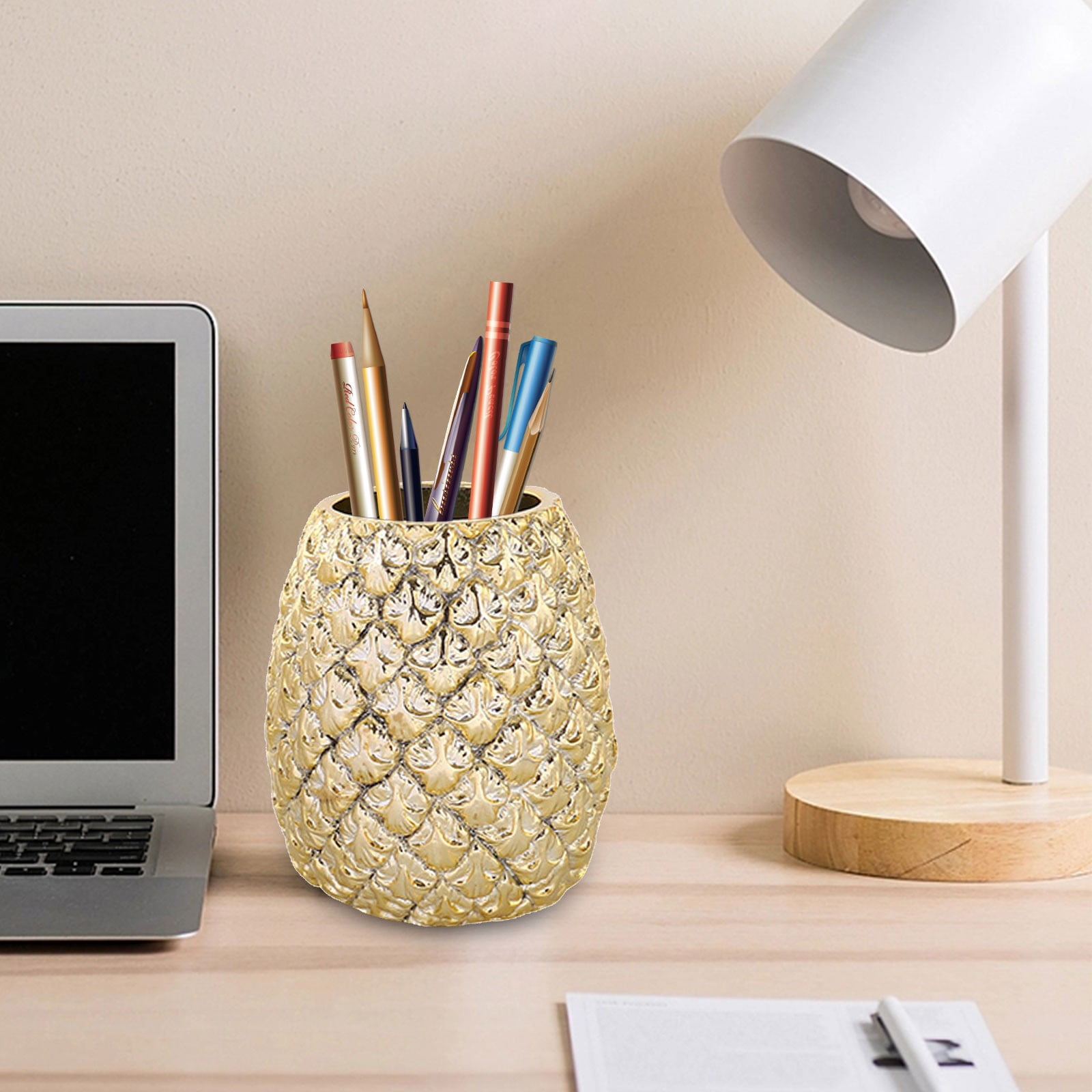 Pen Holder for Desk Cute - Ceramic Pencil Holder for Cool Work