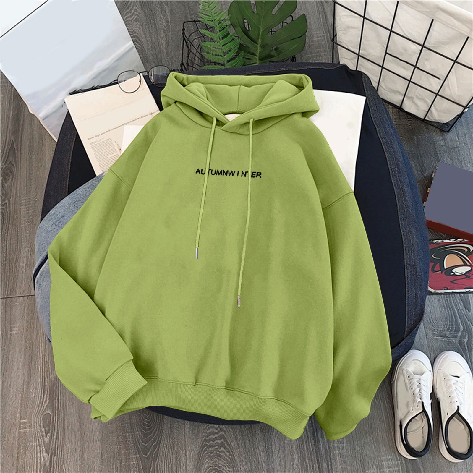 Sunhillsgrace Sweatshirts Hoodies For Women Cute Sweatshirt Kawaii Long  Sleeve Hoodie Cotton Pullover Tunic Tops For Teen Girls Clothes -  Walmart.com