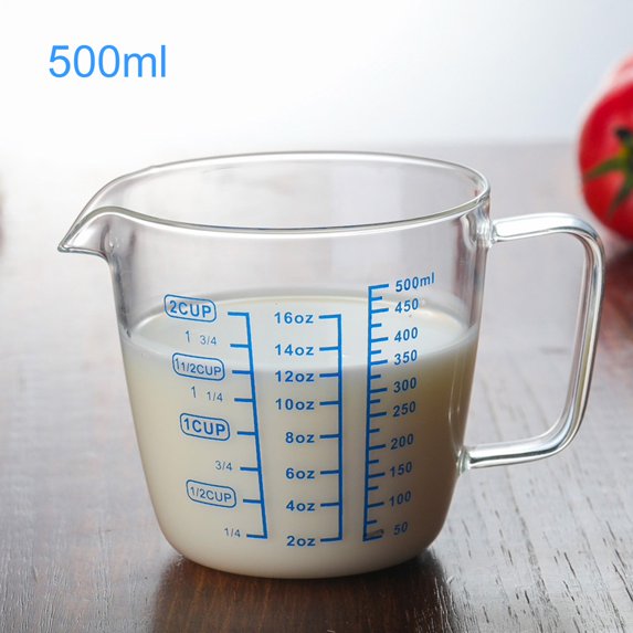 SunhillsgraceHeat-resistant Glass Measuring Cup With Scale Milk Cup Microwave OvenGlass&Bottle
