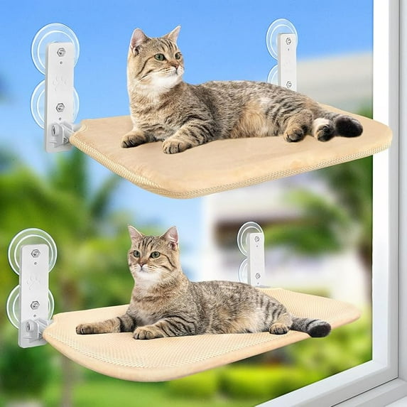 Cat Window Hammock Perch Suction Cup Kit - Transparent Hanging Cat Bed 11 thumbnail image