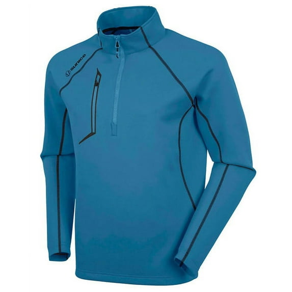 Sunice Golf Allendale 2.0 Water Repellant Pullover Dark Blue/Black Small