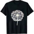 thumbnail image 1 of Sunidol Womens Summer Floral Print Dandelion Graphic T-Shirt Crewneck Casual Soft Mother's Day Blouses Tops, 1 of 5
