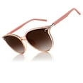 thumbnail image 1 of Sunier Cat Eye Polarized Sunglasses for Women Fashion Trendy Shades UV400, 1 of 7