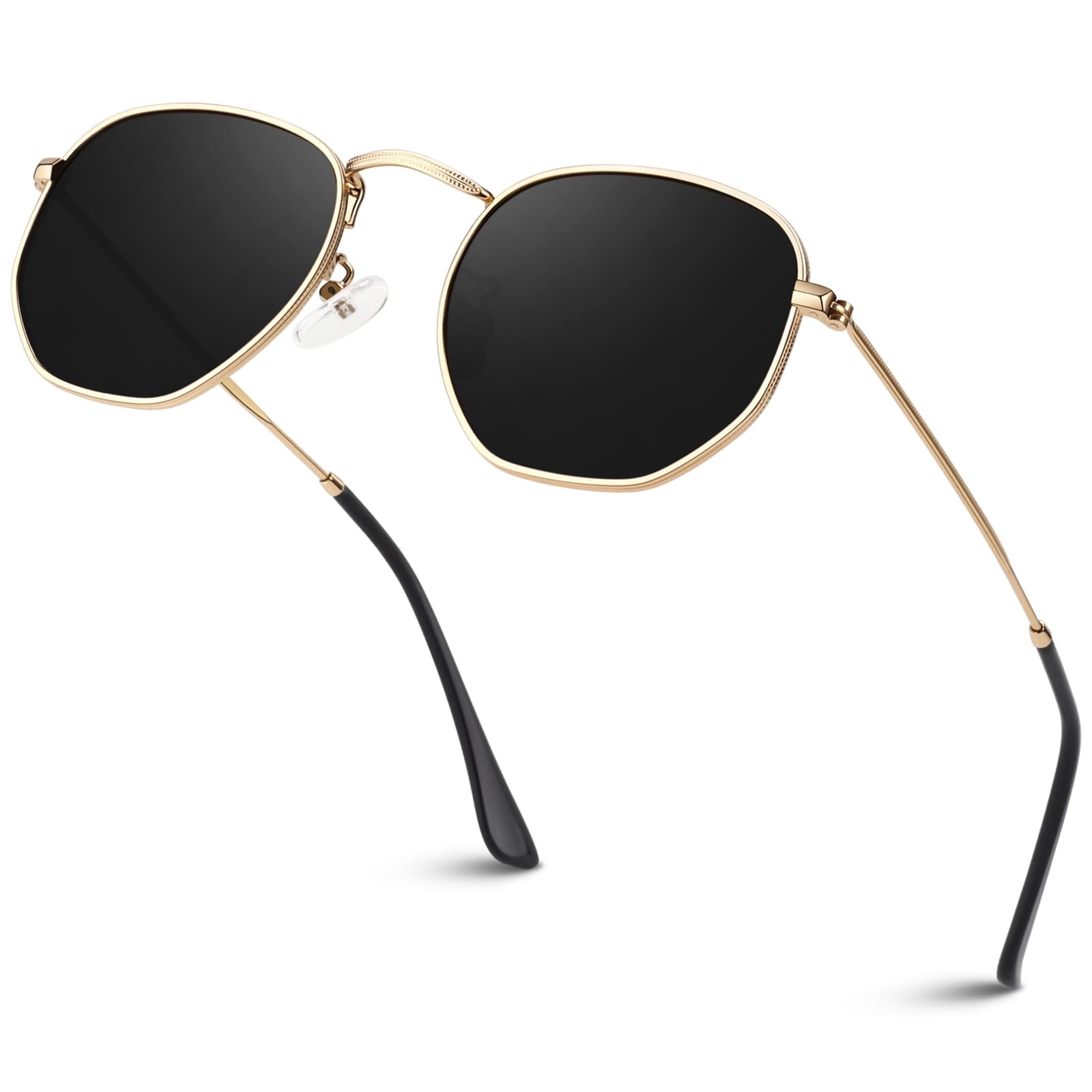 Sunier Polarized Hexagon Sunglasses Women Men Ultralight  display picture 1
