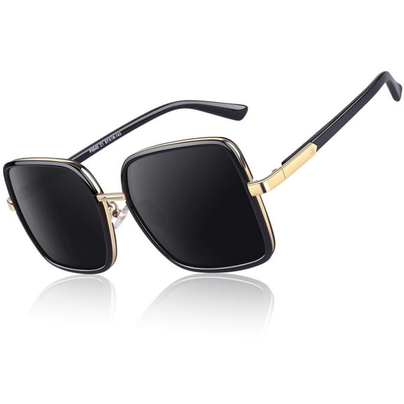 Sunier Oversized Square Polarized Sunglasses for Women Fashion Shades for Women