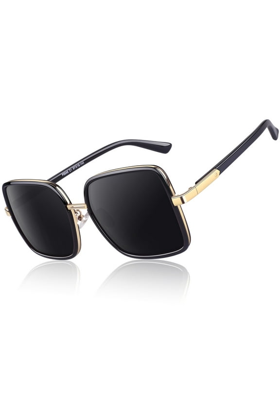 Oversized Square Polarized Sunglasses for Women Fashion Shades for Women