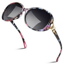 Sunier Retro Oversized Butterfly Polarized Women Sunglasses Elegant Ladies Shades