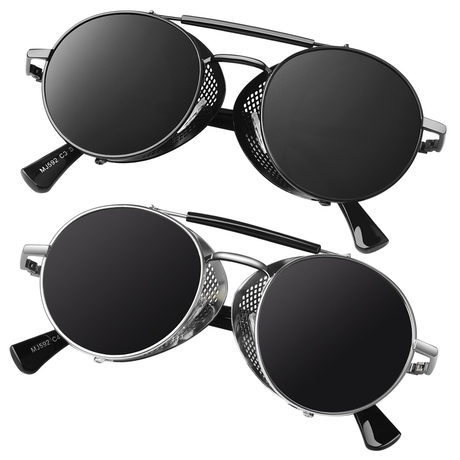 Battle Vision - Trooper Vision HD Polarized UV Sunglasses by Atomic Beam,  See 10x Clearer, Eliminating Glare & Enhancing Color Black Size: 2 Pairs  (Case Not Included): Buy Online at Best Price