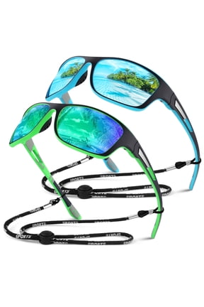 Sports Polarized Sunglasses for Fishing 100% UV Protection