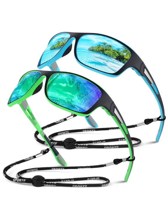 Sports Polarized Sunglasses for Fishing 100% UV Protection