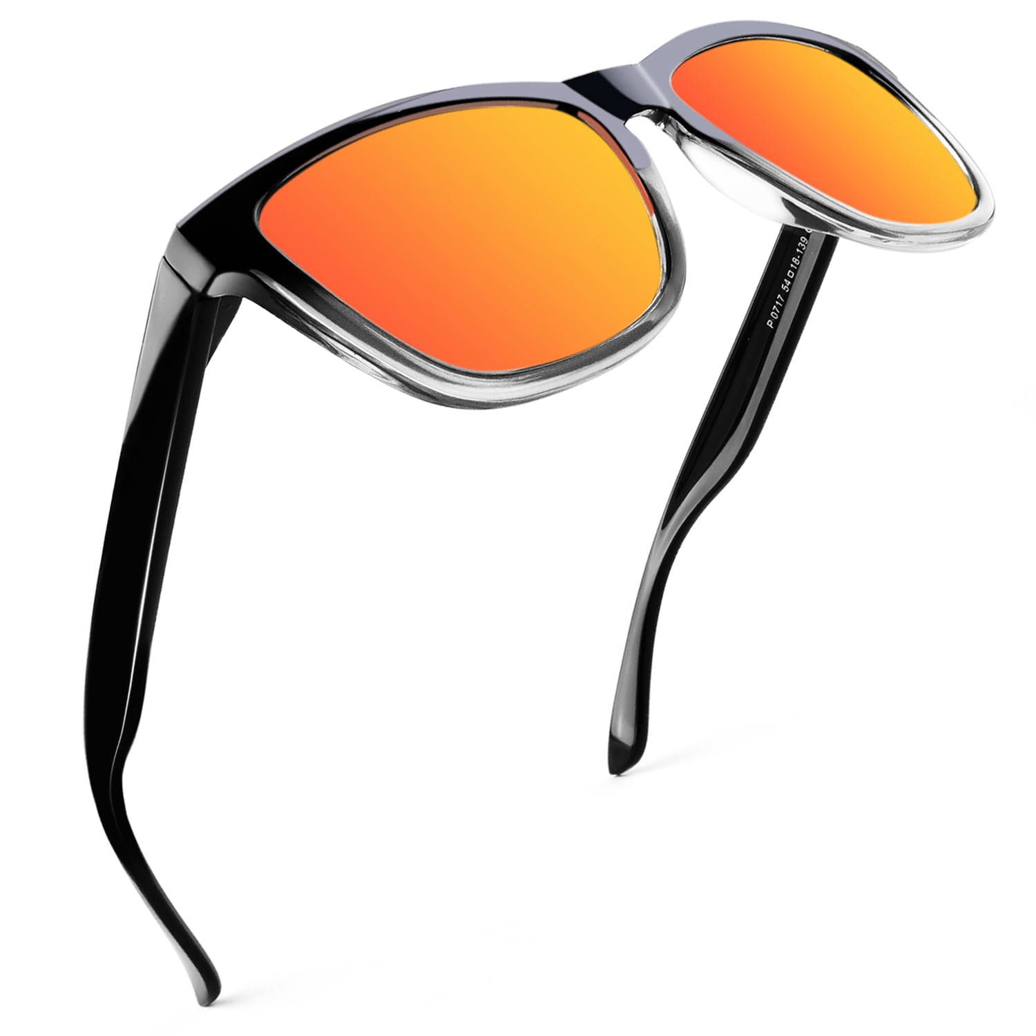 Sunier Vintage Polarized Sunglasses Stylish Gradient Frame  display picture 3