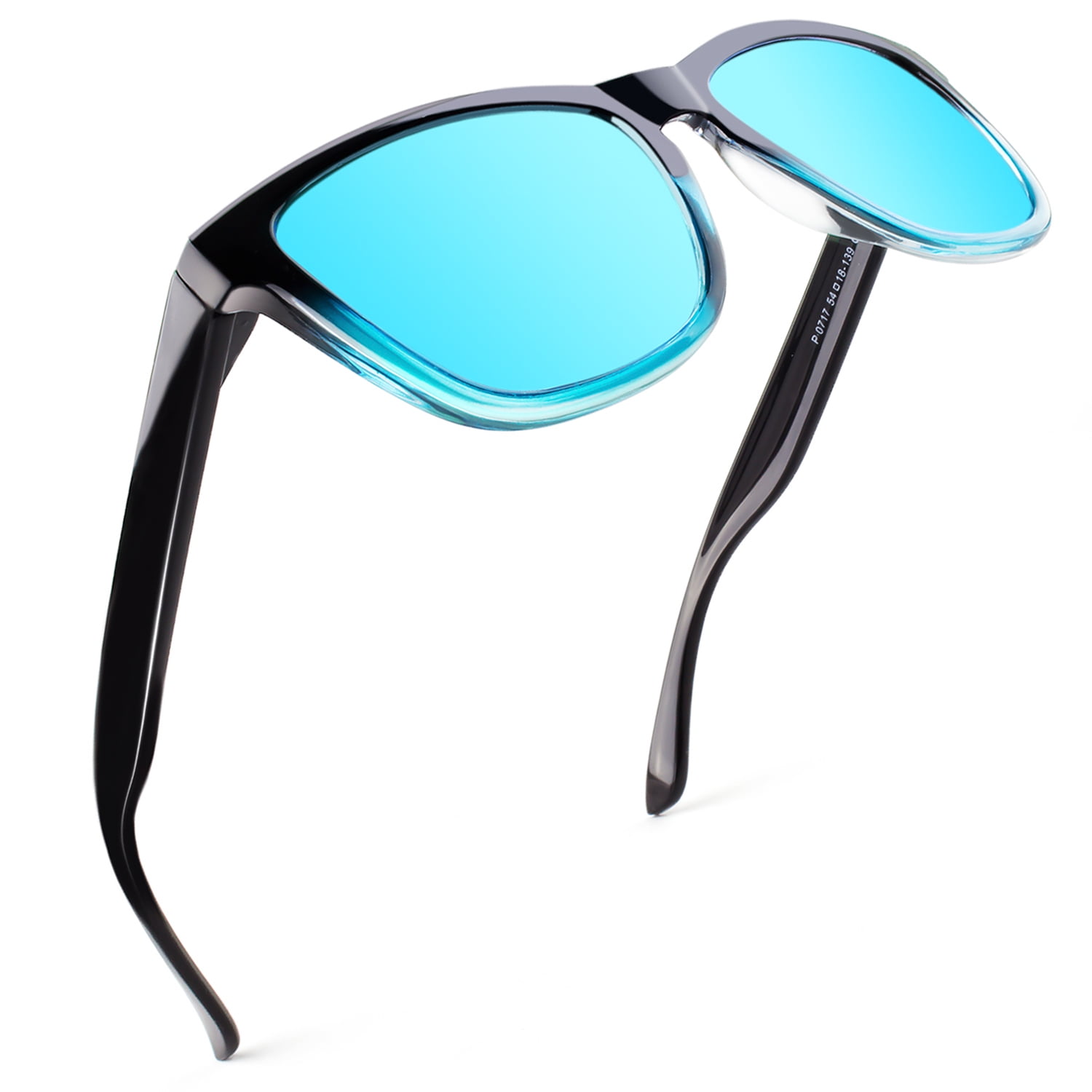 Vintage Polarized Sunglasses UV Protected Retro Square 
