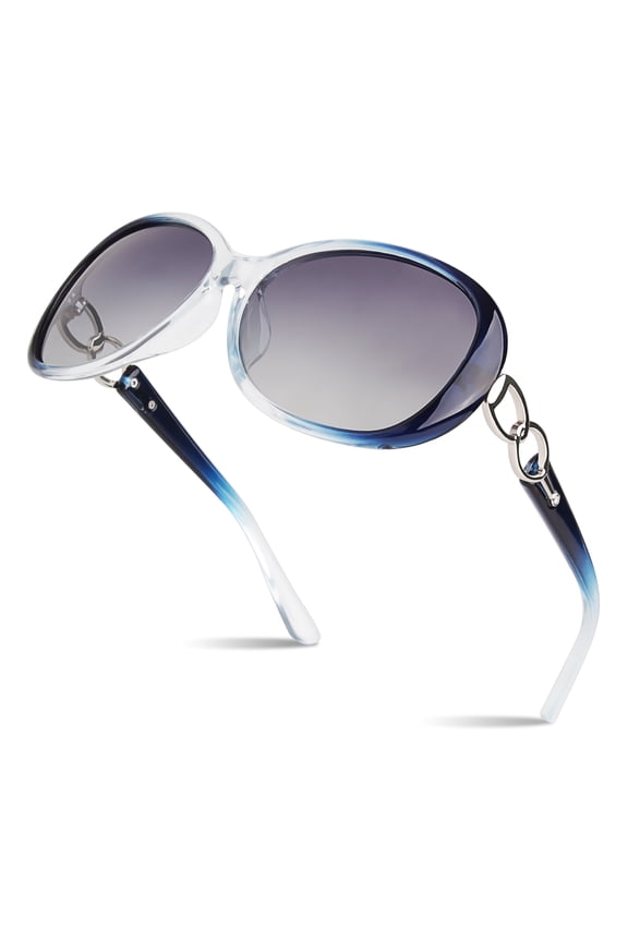 Women's Oversized Polarized Sunglasses Butterfly Shades for Driving