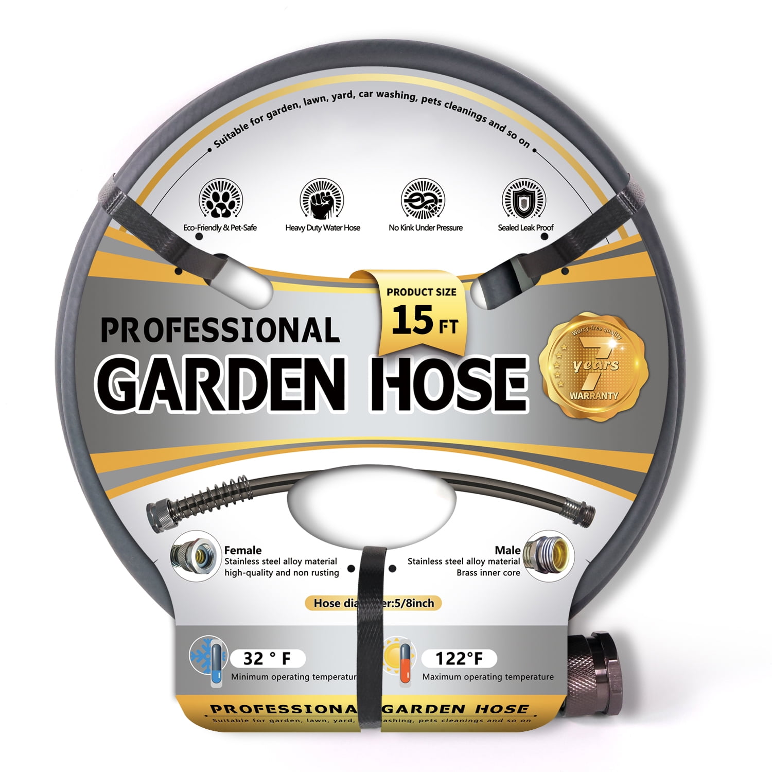 MPI PRODUCTS SERIES 162 CLEAR REINFORCED PVC TUBING - 5/8" - Touchard - View #5