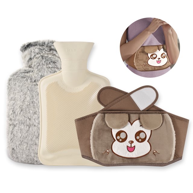 Sunifier Hot Water Bottle Wearable,Hot Water Bottle Rubber Warm Water