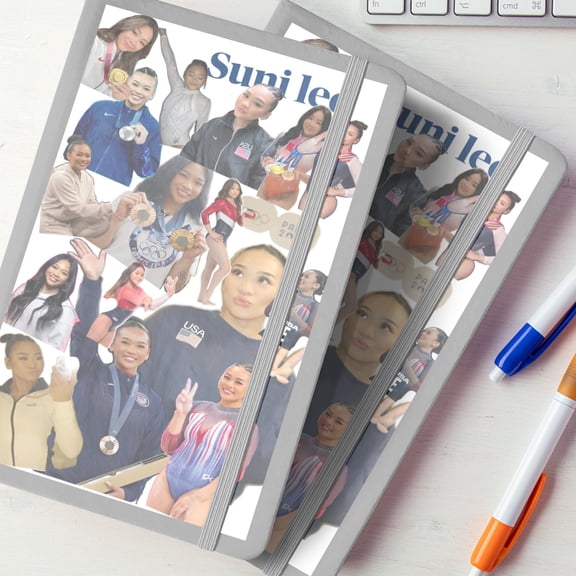 Sunisa Lee Custom Printed Notebook.