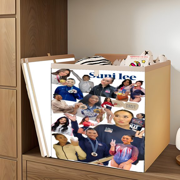 Sunisa Lee organizer box say goodbye to clutter with one sleek box. Reclaim your space and keep the elegance for yourself.12.99  12.99  12.99 in.