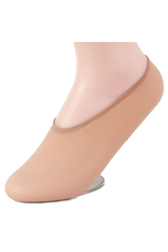 10 Pairs Women Antiskid Invisible Liner Socks Ultra-Thin Breathable No Show Ped Low Cut Antiskid Bottom Socks